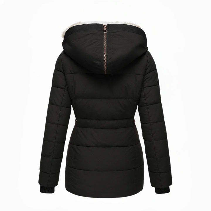 Anna | Manteau d'hiver avec doublure en fourrure