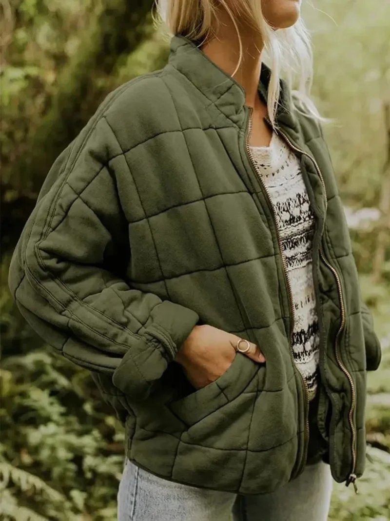Josiane | Veste rembourrée avec un look oversized élégant