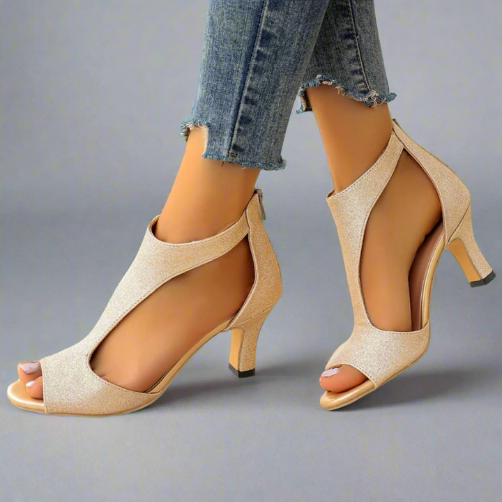 Flora | Sandales à talons élégants