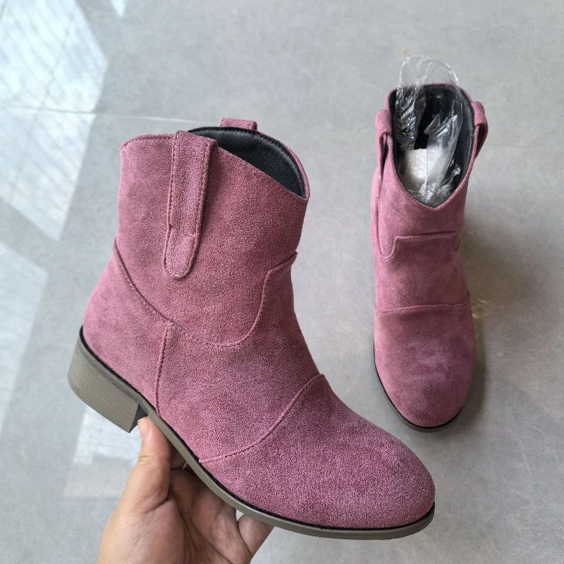 Carlotta – Bottines en daim