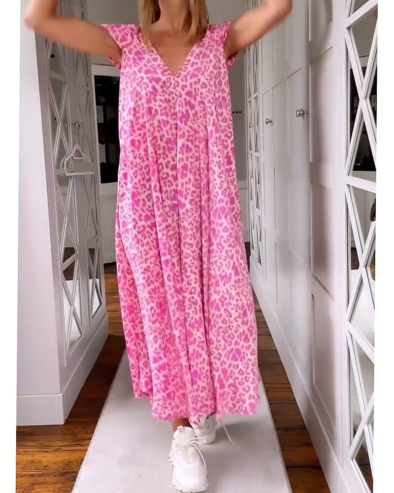 Glaiza | Robe Maxi à Col V