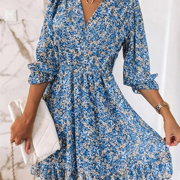 Sunna | Robe Florale Élegante