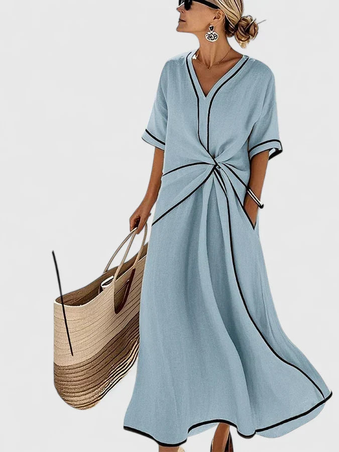 Érika | Robe Chic Camel