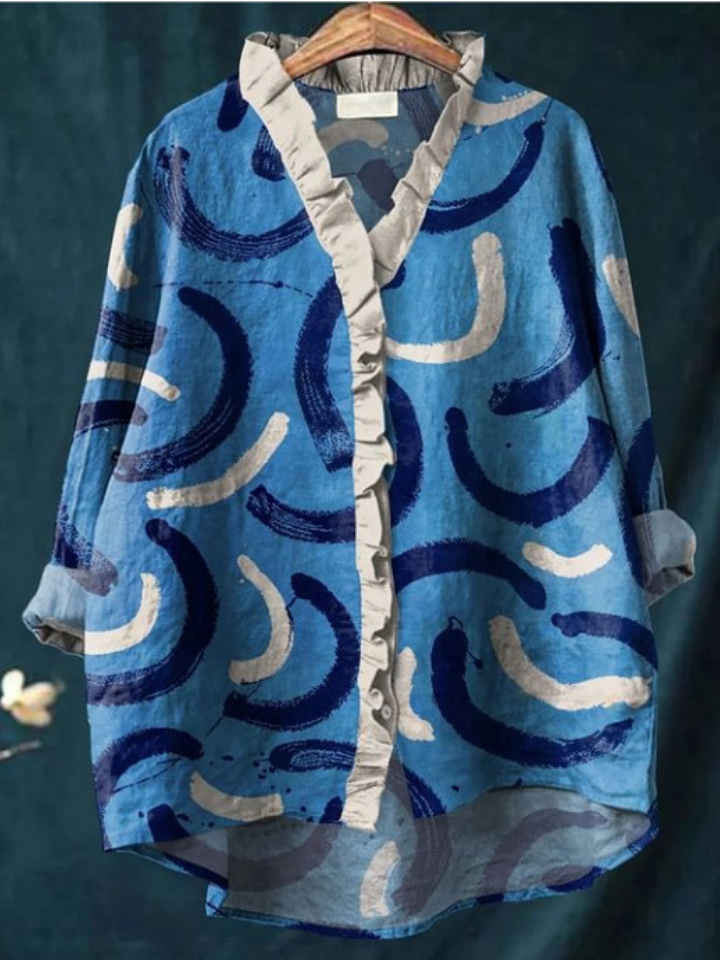 Blouse au caractère apaisant