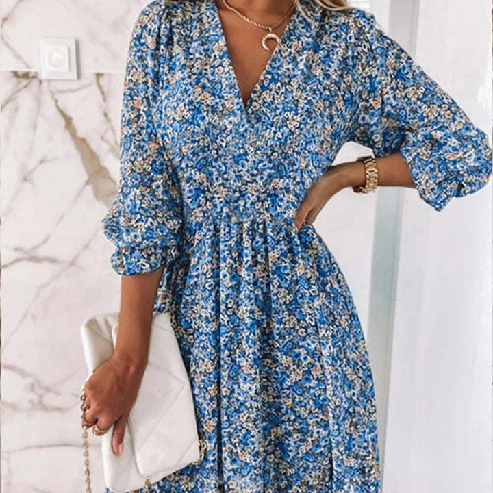Sunna | Robe Florale Élegante