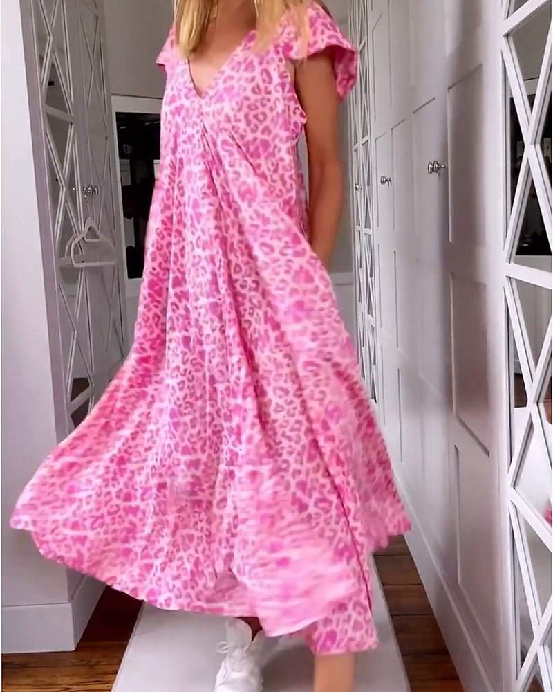 Glaiza | Robe Maxi à Col V
