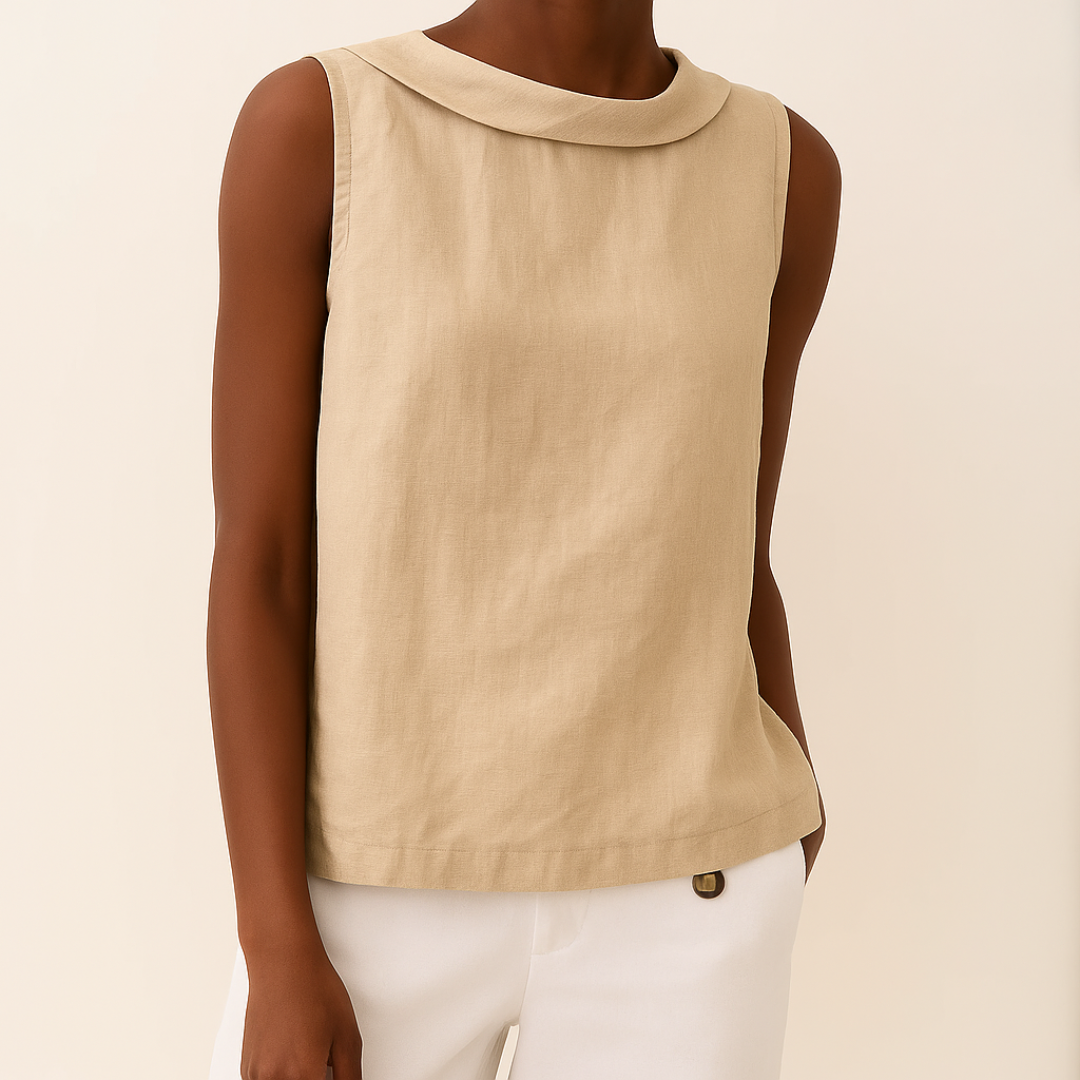 Anette | Blouse sans manches de haute qualité