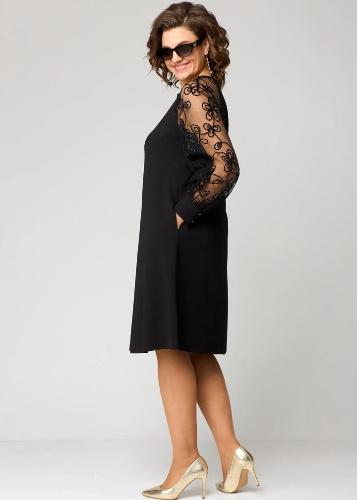 Edyth | Robe Élegante en Dentelle