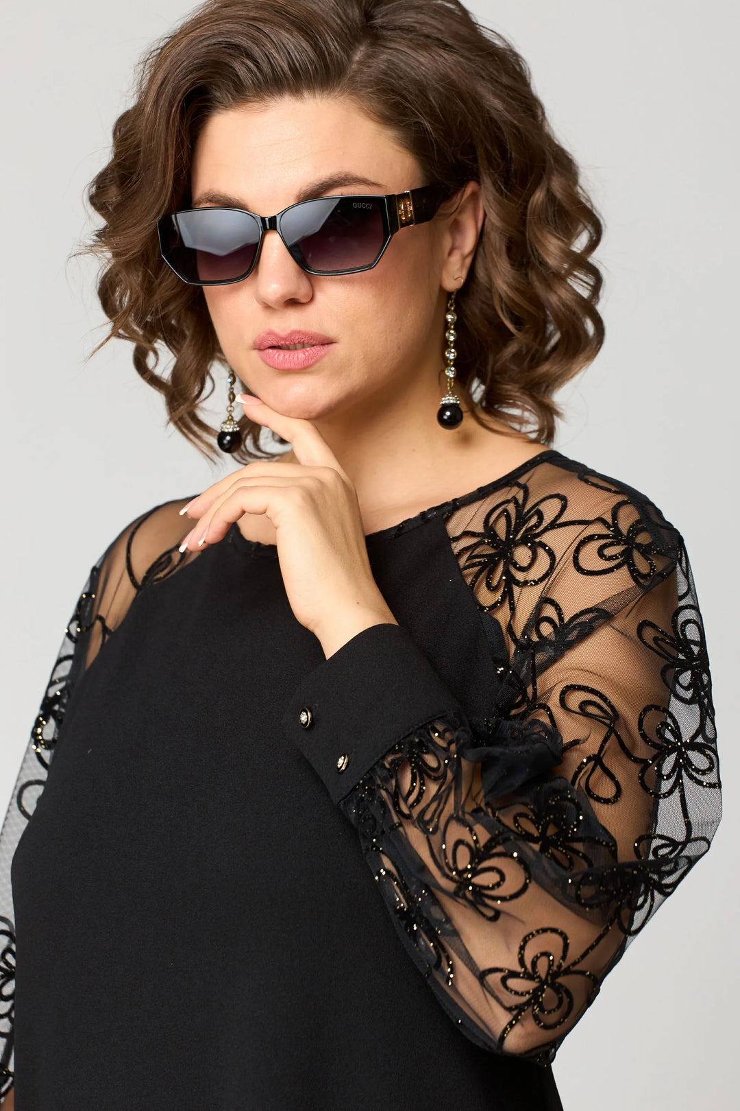 Edyth | Robe Élegante en Dentelle