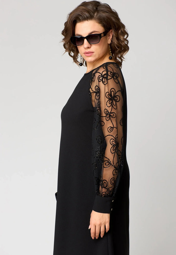 Edyth | Robe Élegante en Dentelle