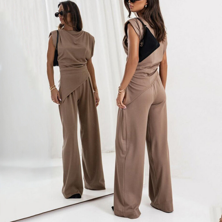Arlette | Ensemble à Deux Pièces Femme Élégante Coupe Ajustée
