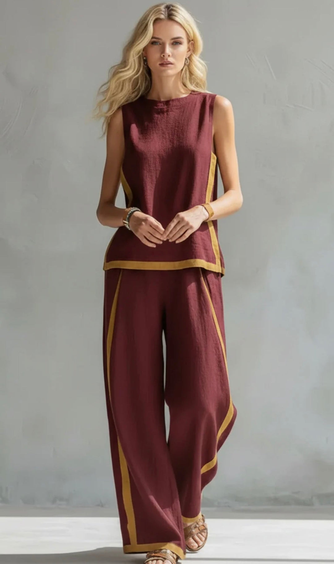 Claire | Ensemble en Lin Chic