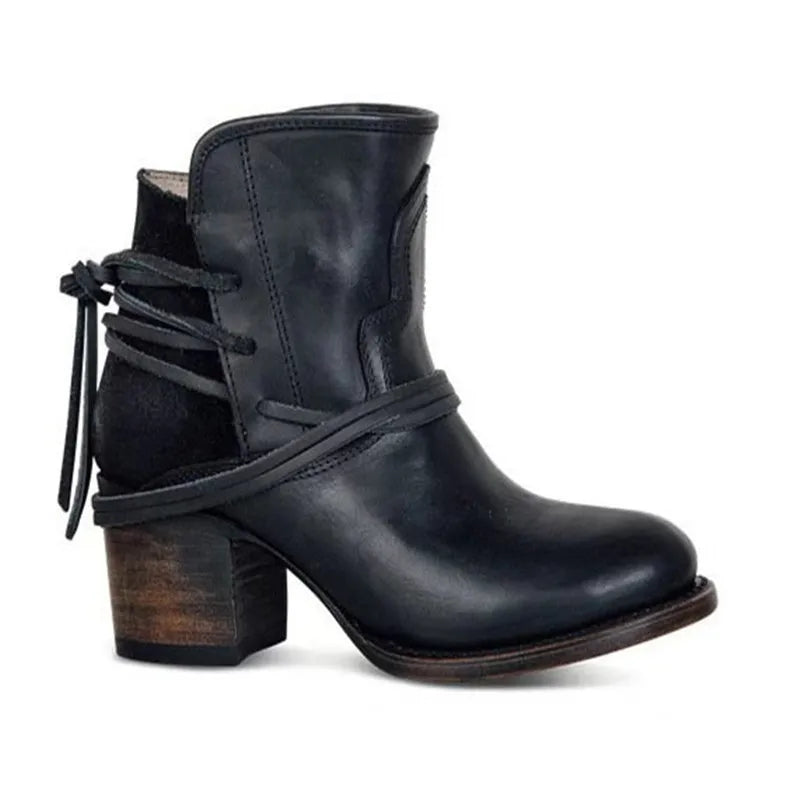 Bottes de Style Western Rétro