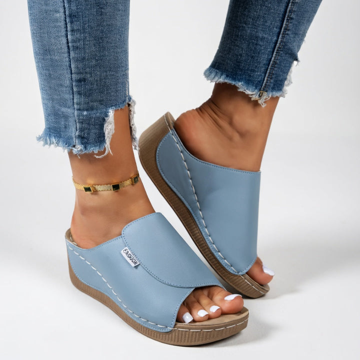 Liorane™ | Sandales compensées élégantes confortables ergonomiques