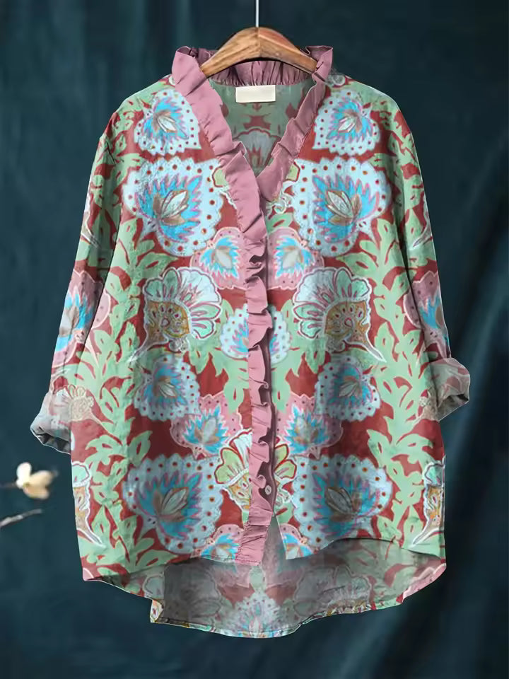 Blouse au caractère apaisant