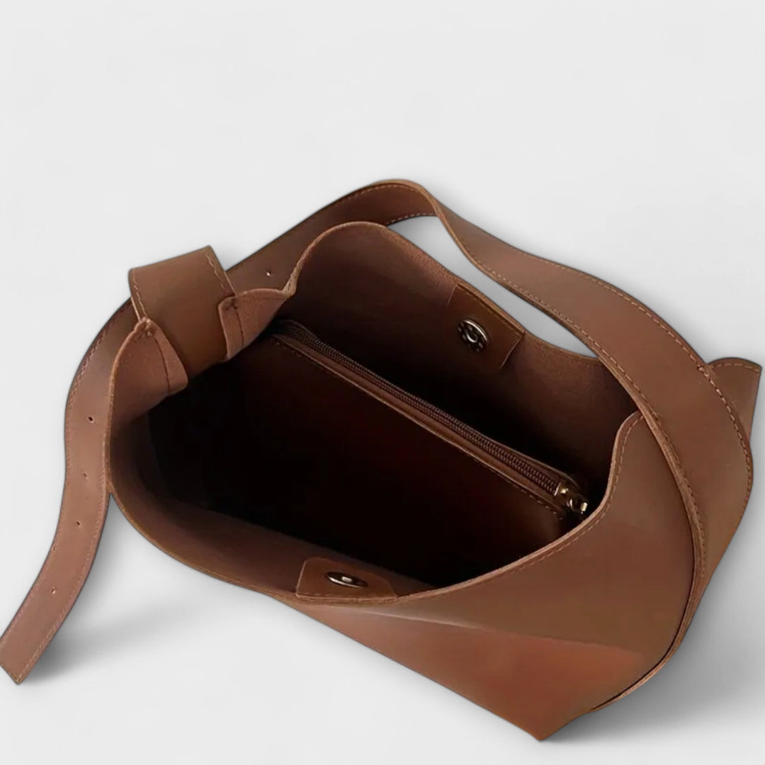 Isidore – Élégant sac à bandoulière en cuir