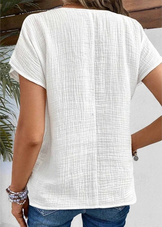 Casia | Blouse d'Automne Chic