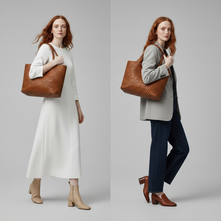 Heritage™ | Tote en cuir fait main Lana