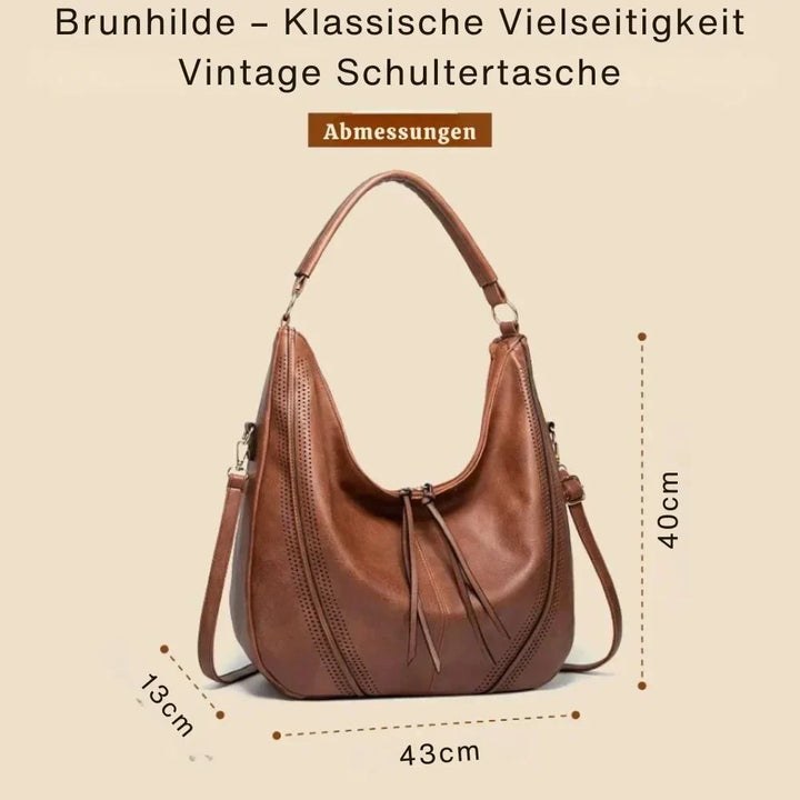 Brunhilde – Sac à bandoulière vintage classique et polyvalent