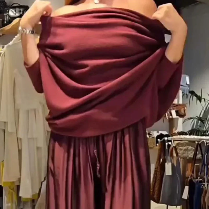 Georgina™ Off-Shoulder Elegant Ensemble
